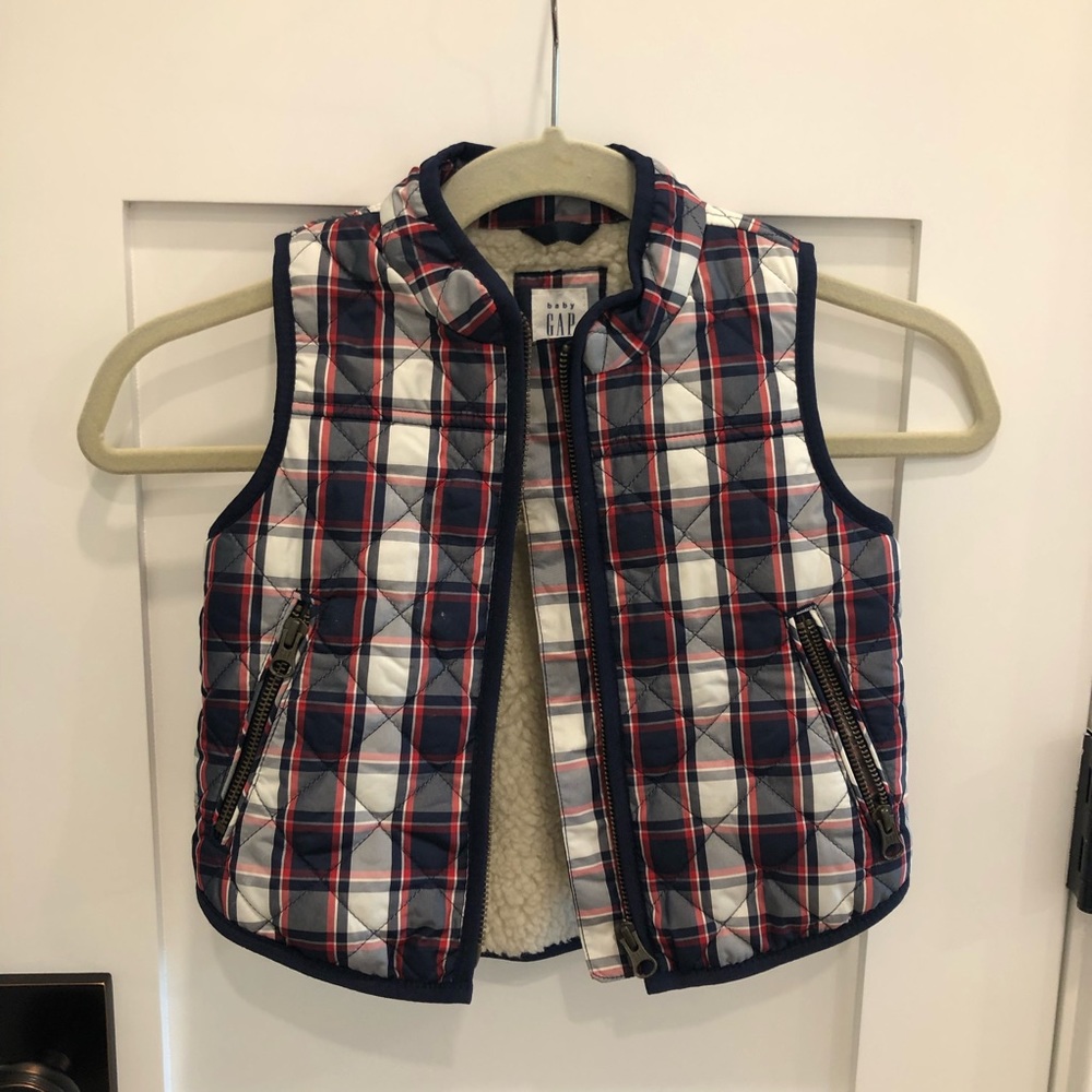 Baby Gap quilted puffer vest